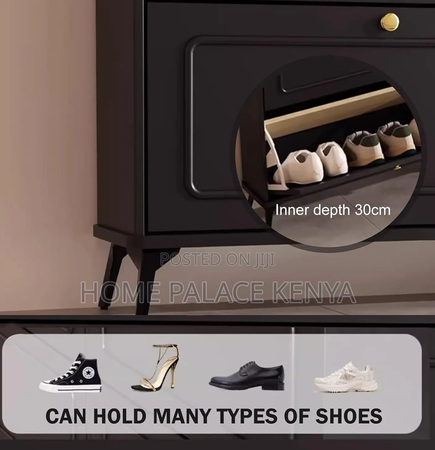 Shoe Cabinet: Entry Floor Dumping Storage Shoe Cabinet