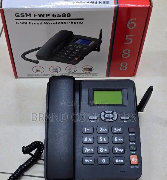 GSM FWP 6588 Dual SIM Desk Fixed Wireless Phone