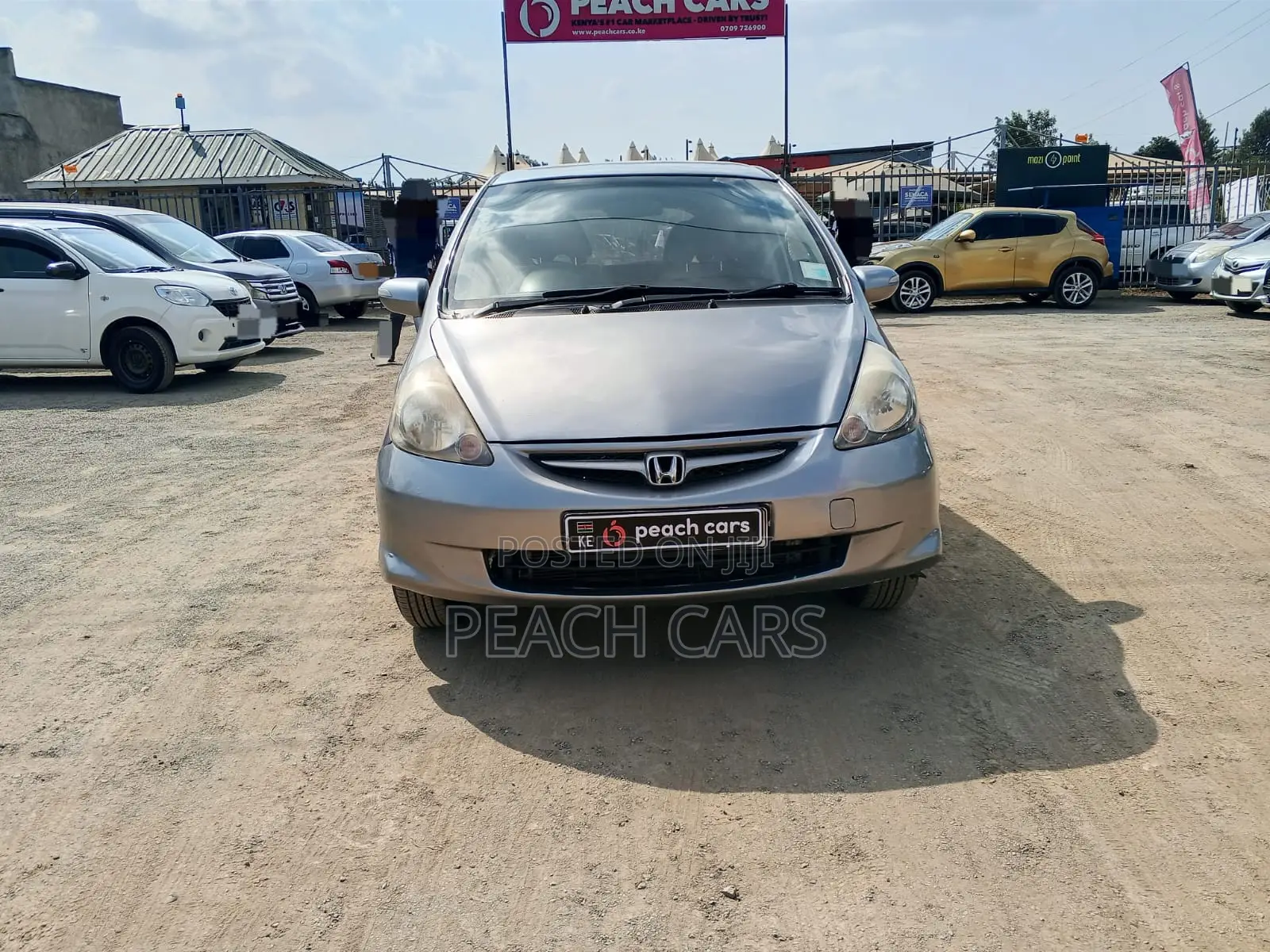 Honda Fit 2007 Gray