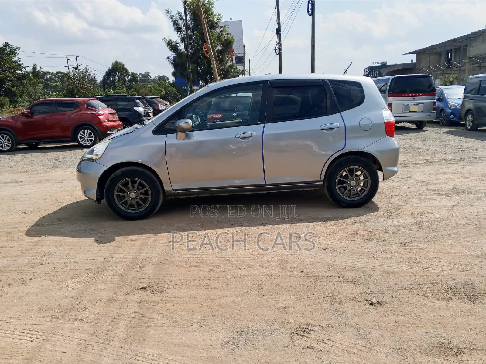 Honda Fit 2007 Gray