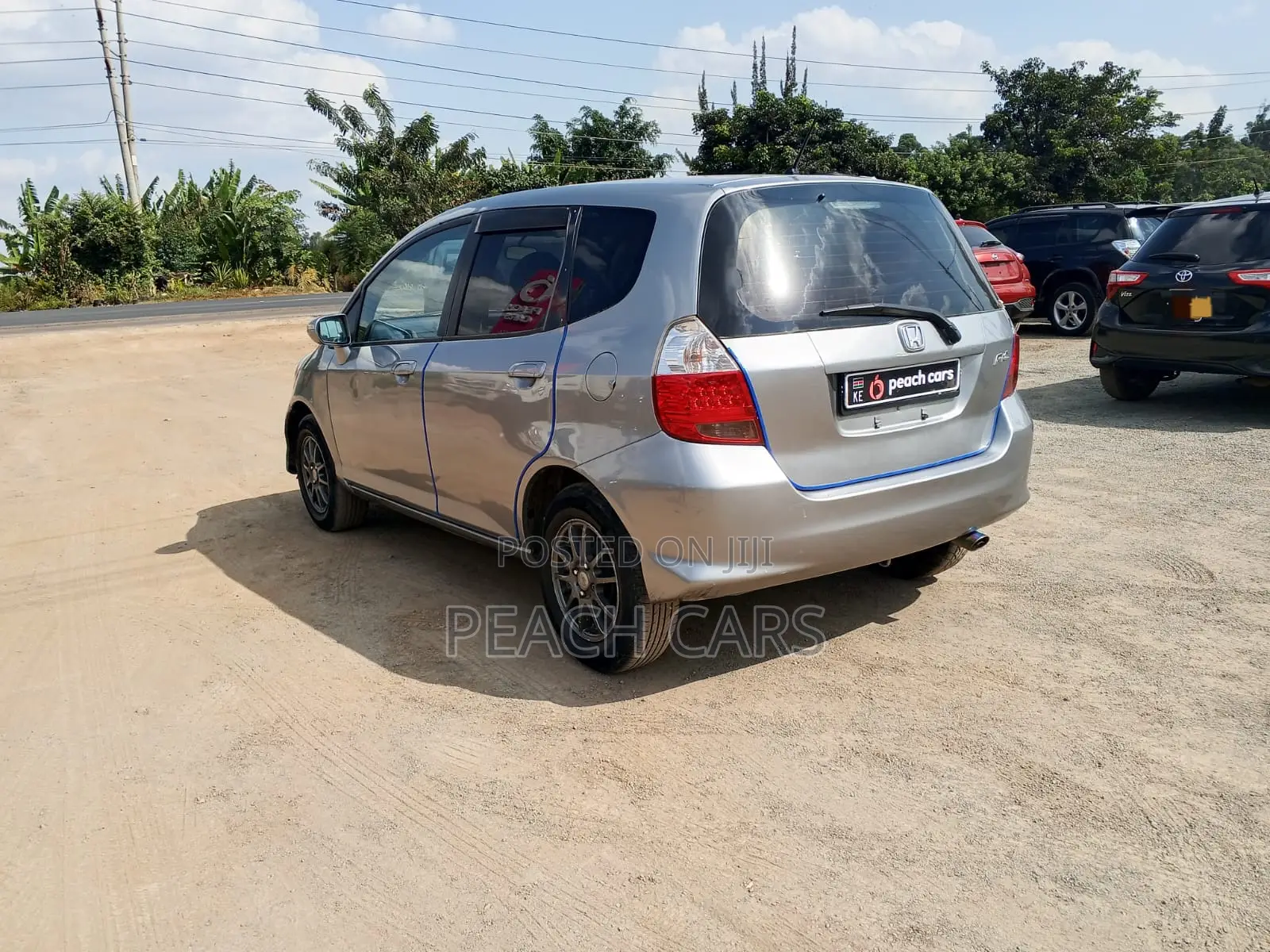 Honda Fit 2007 Gray
