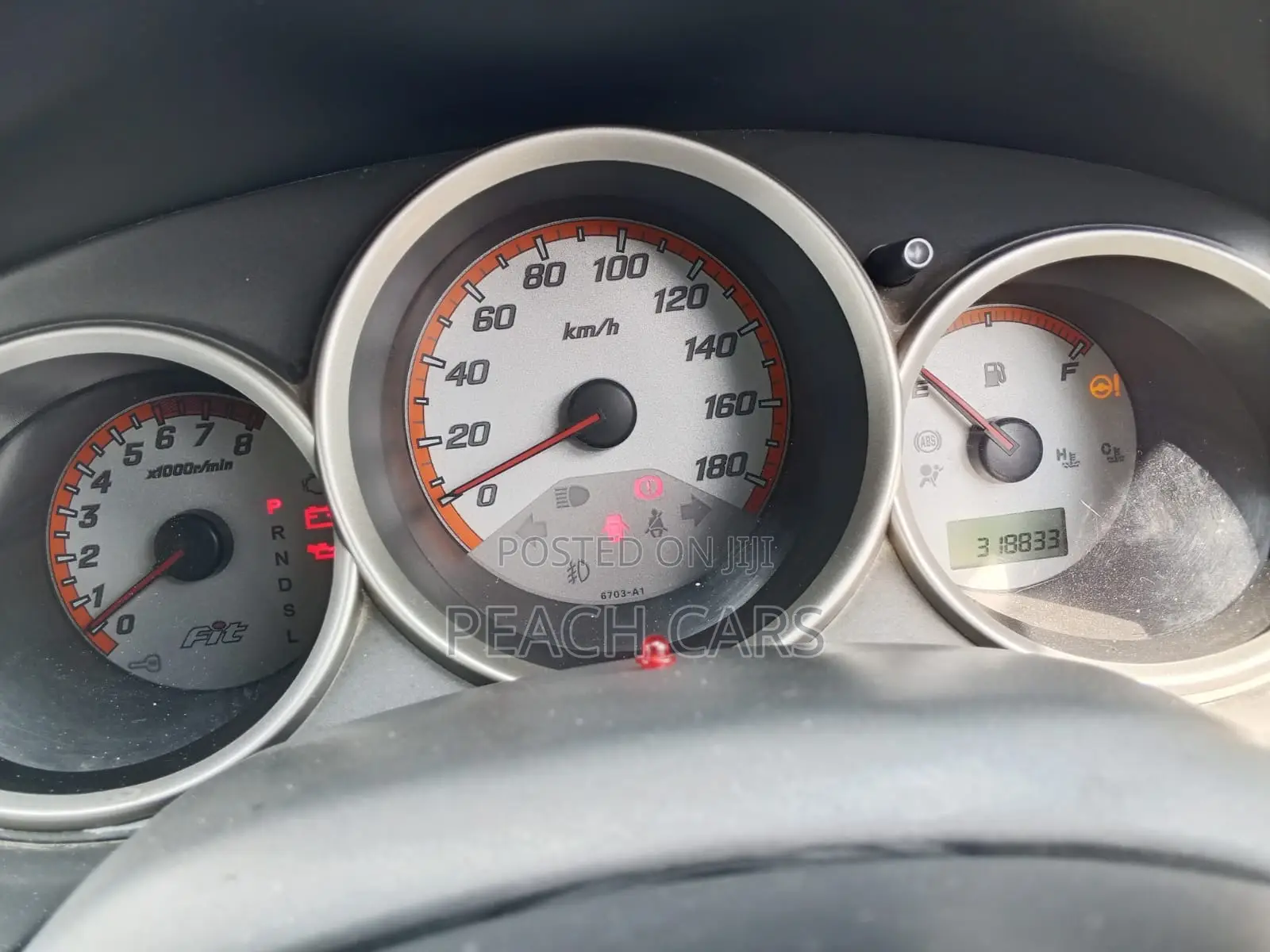 Honda Fit 2007 Gray