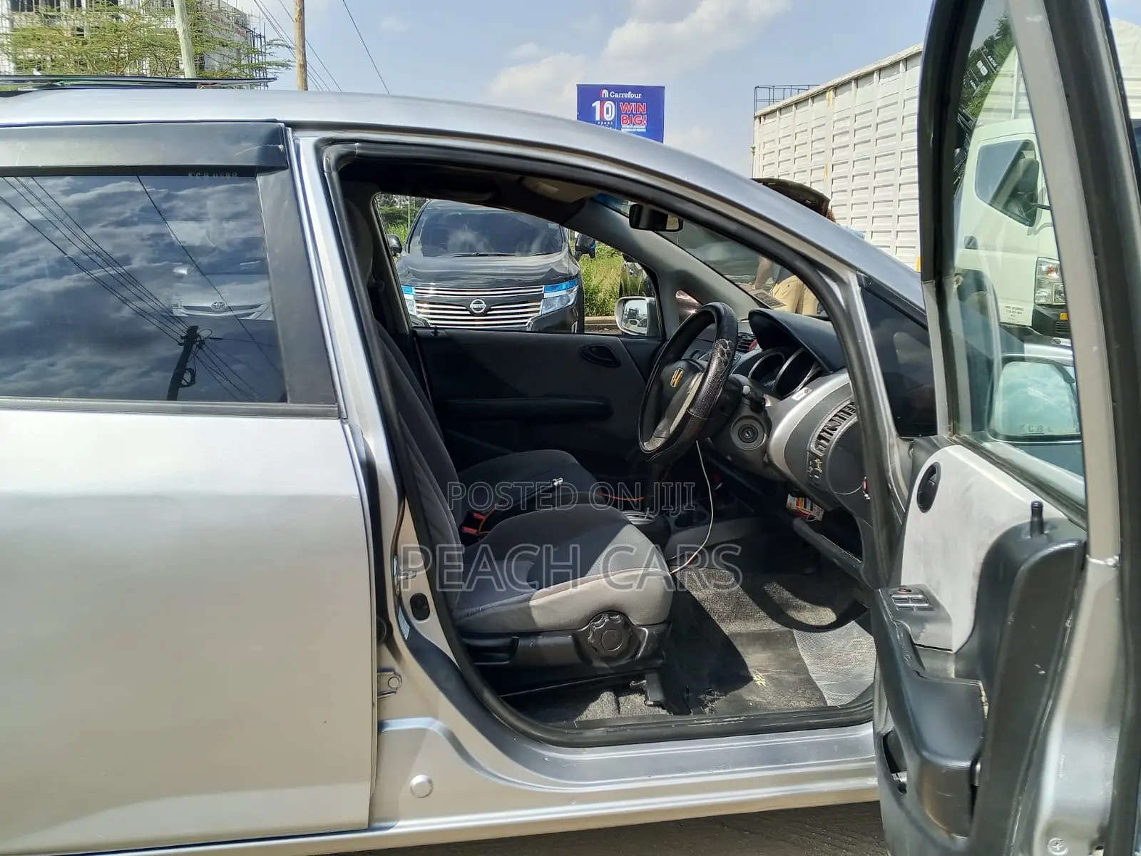 Honda Fit 2007 Gray
