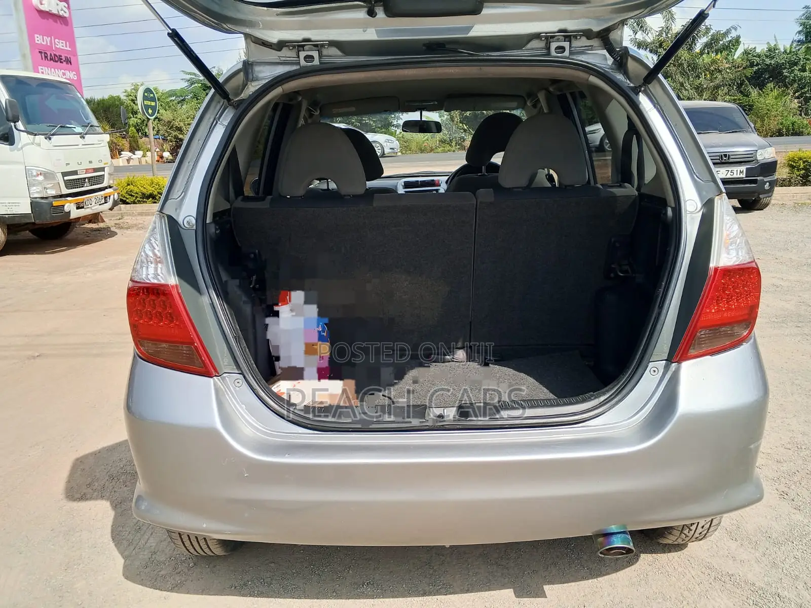 Honda Fit 2007 Gray