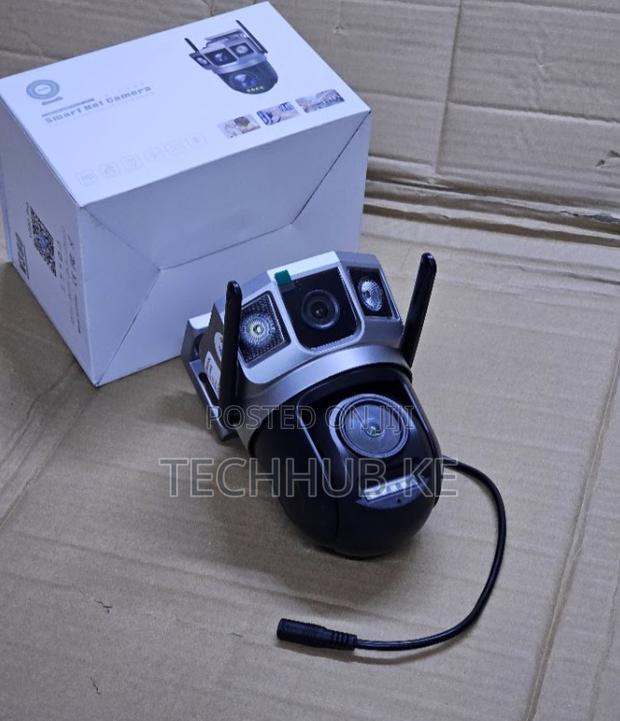 Dual Lens 4G Outdoor Surveillance Camera With Mobile Remote Viewing - main view