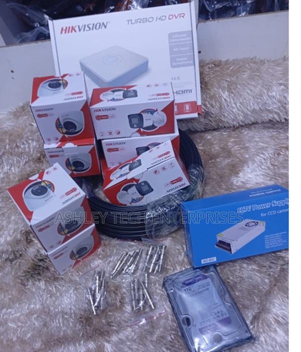 New Edition Hikvision DVR 8CH Kit 8 Cameras – 8 Camera Security System