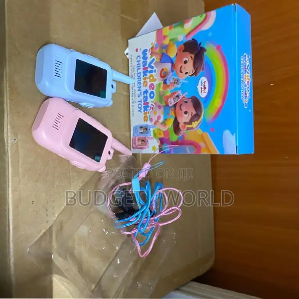 Children's Smart Video Walkie Talkie Set – 200M Outdoor Communication