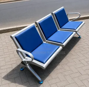 3-Seater Public Waiting Bench