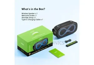 Original SpaceBox Pro 80W With HavyBass BT Speaker- 5000mAh Battery