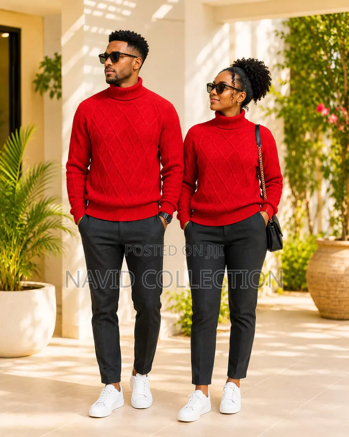 Red Turtle Neck