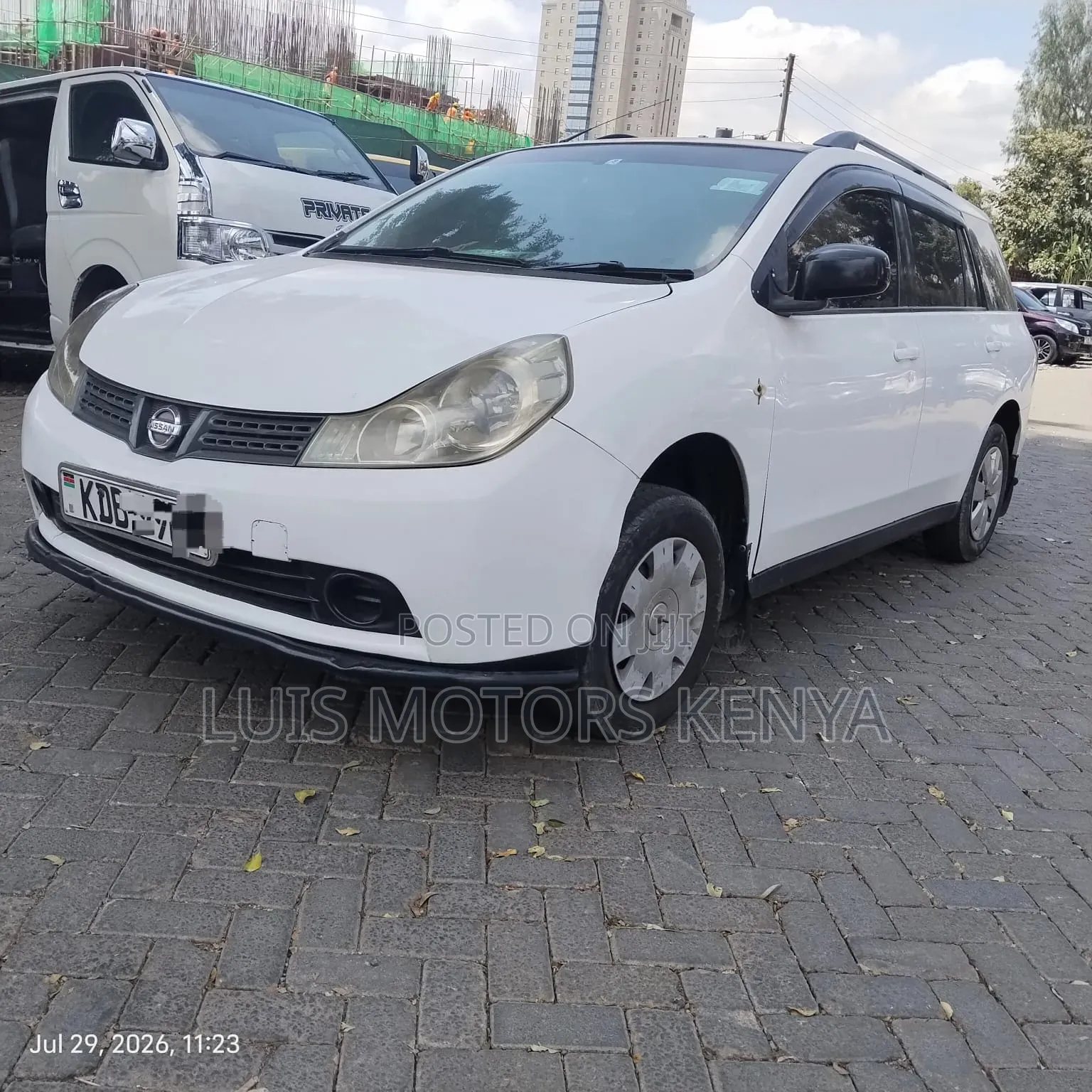 Nissan Wingroad 2013 White