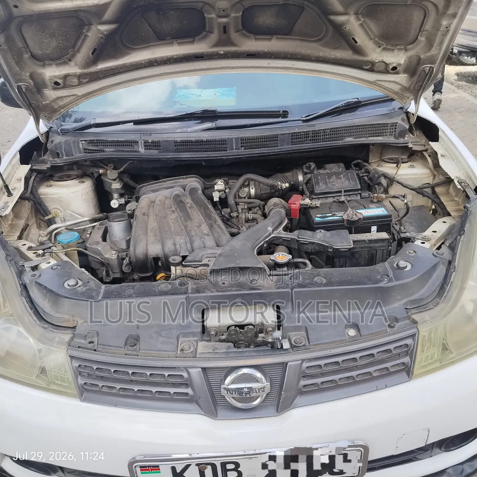 Nissan Wingroad 2013 White