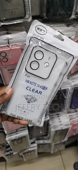 Redmi Note 14 4G CASE-Flexible Soft /TPU Offering Shockproof Edge