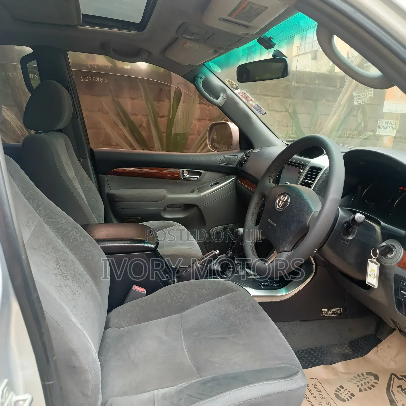 Toyota Land Cruiser Prado 2004 Silver