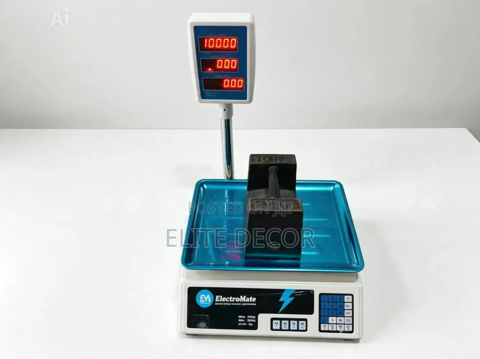 ElectroMate 40kg Digital Computing Weighing Scale
 With Arm