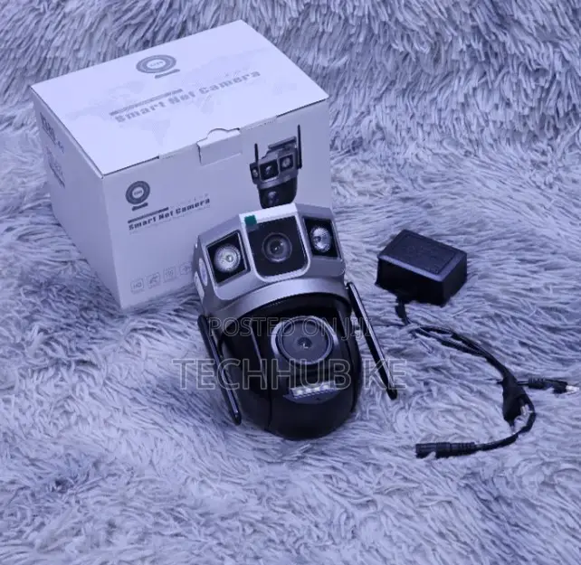 Outdoor 4G PTZ Dual Lens CCTV Wireless Camera With Auto Tracking