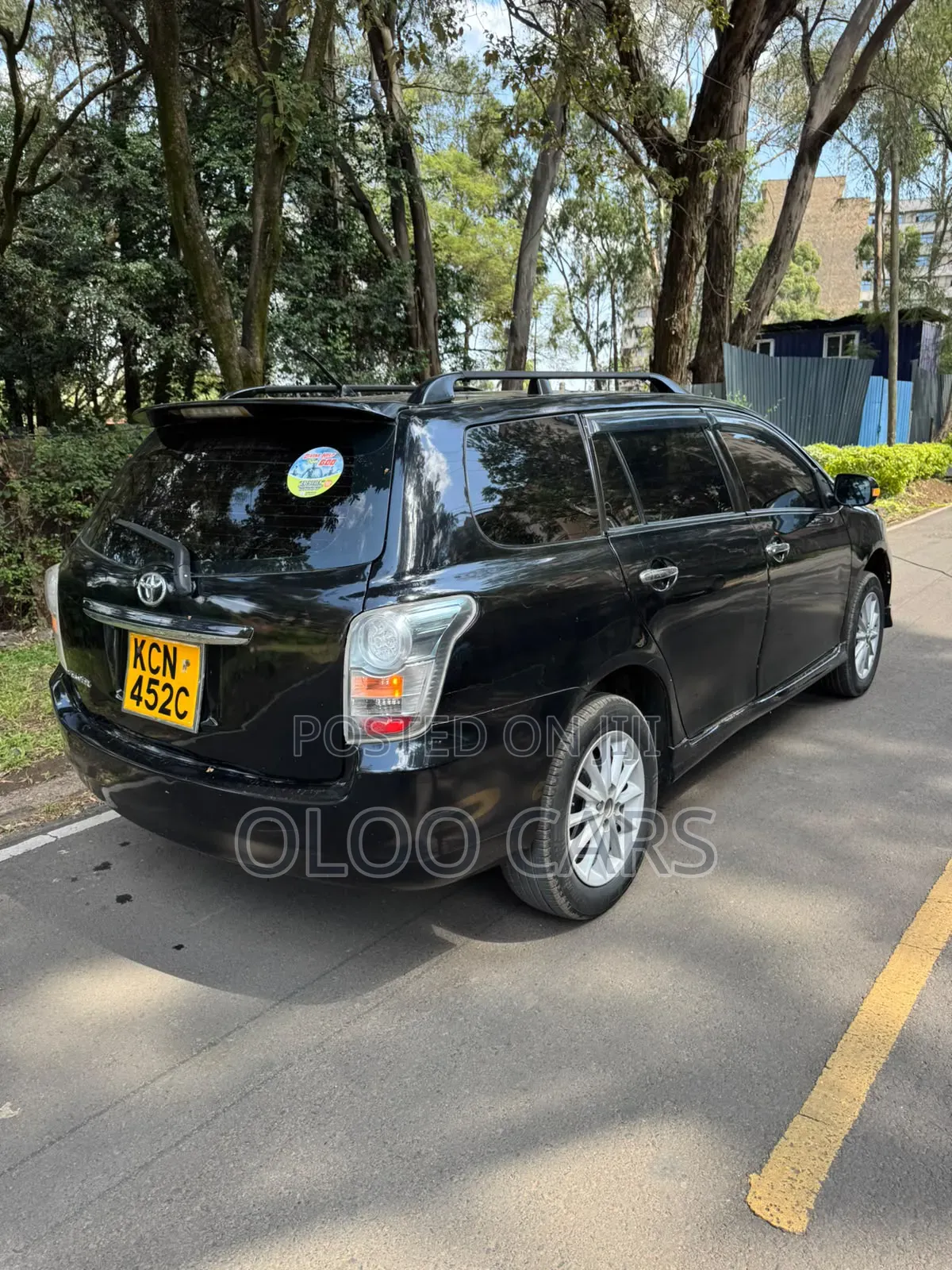 Toyota Corolla Fielder 2012 Black