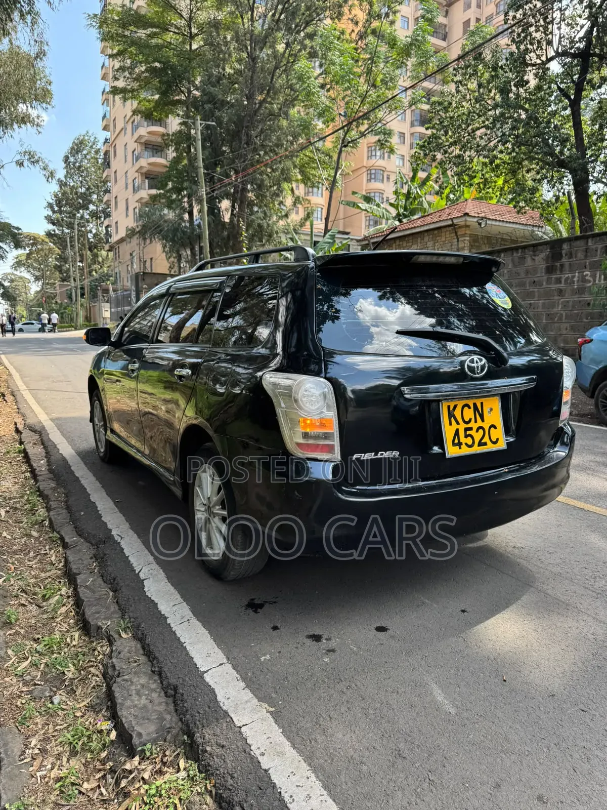 Toyota Corolla Fielder 2012 Black