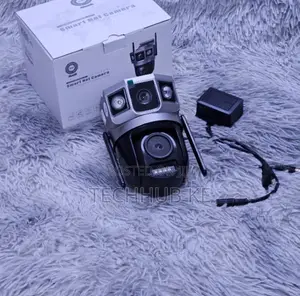 360° 4G Dual Lens Outdoor CCTV Camera With Motion Alerts Night Vision