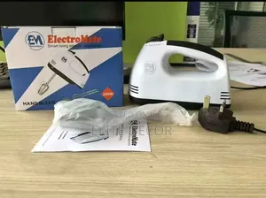 ElectroMate Hand Mixer | Electric Cake Mixer With Multiple Speeds