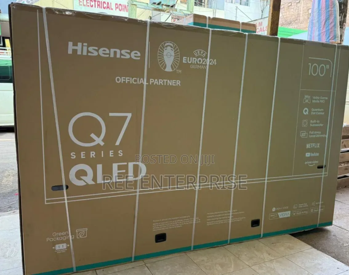 Hisense Smart TV Q7series 100”
Smart TV