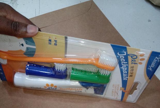Yingte Pet Toothbrush and Toothpaste Set