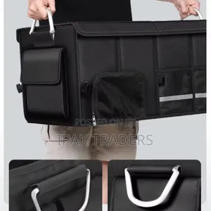 *90cm Heavy Duty Car Boot/Trunk Organizer With Mutliple Compartments