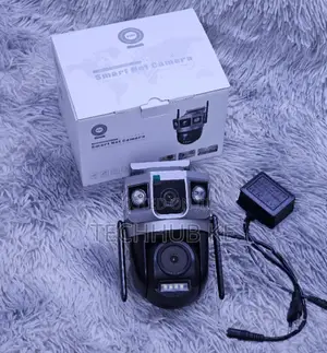 4G Dual Lens PTZ CCTV Camera With Motion Detection WITH SIMCard SLOT