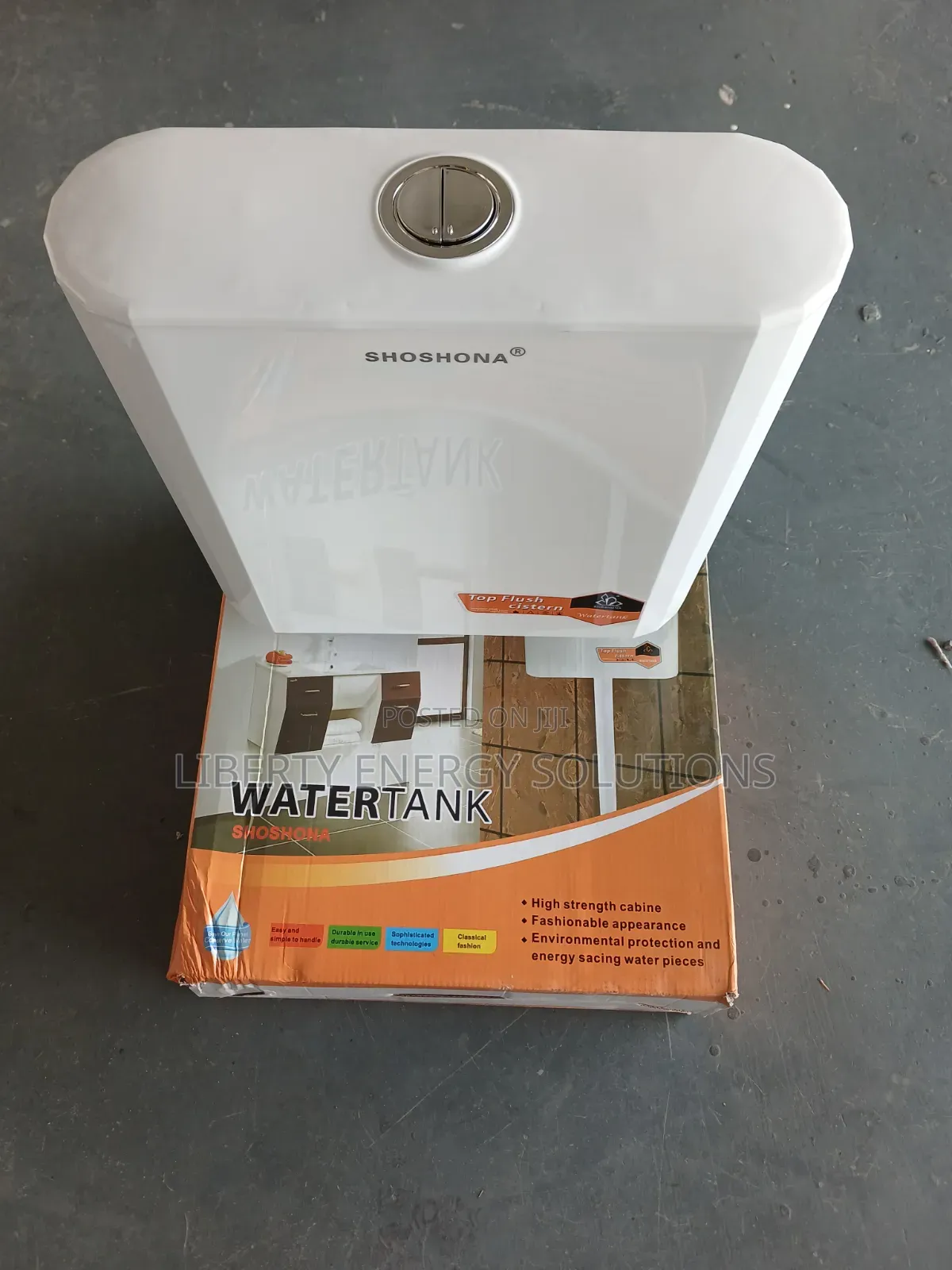 Shoshona Top Flush 8litres