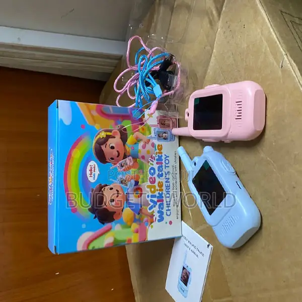 Portable Video Walkie Talkies for Children – Up to 200M Wireless