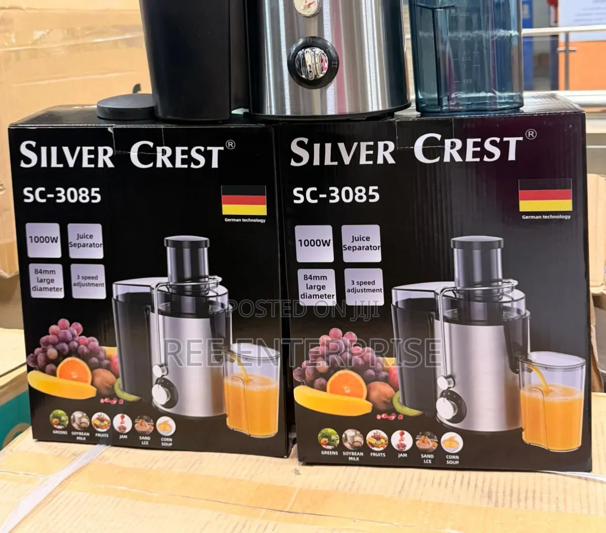 1000watts Silvercrest Juicer /Juice Extractor