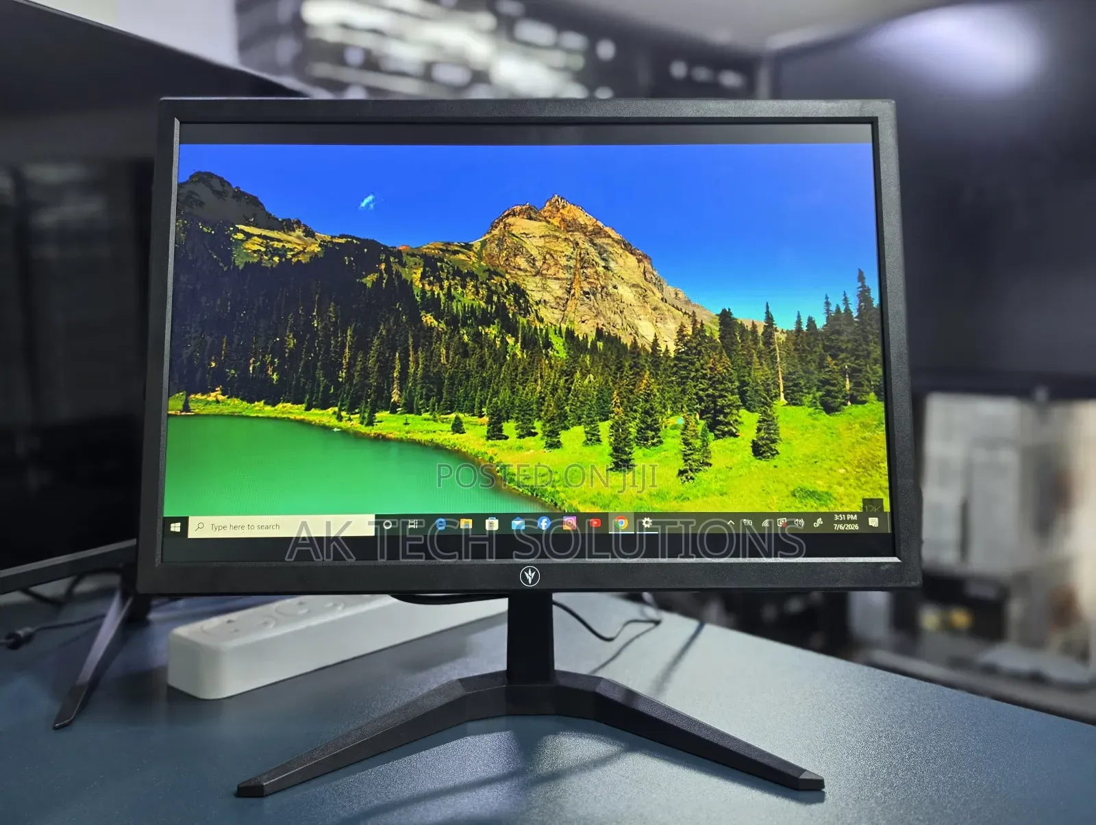 Jsnova 19 Wide Led Monitor Djsnova-19f7h 75Hz Hdmi/Vga Brand New