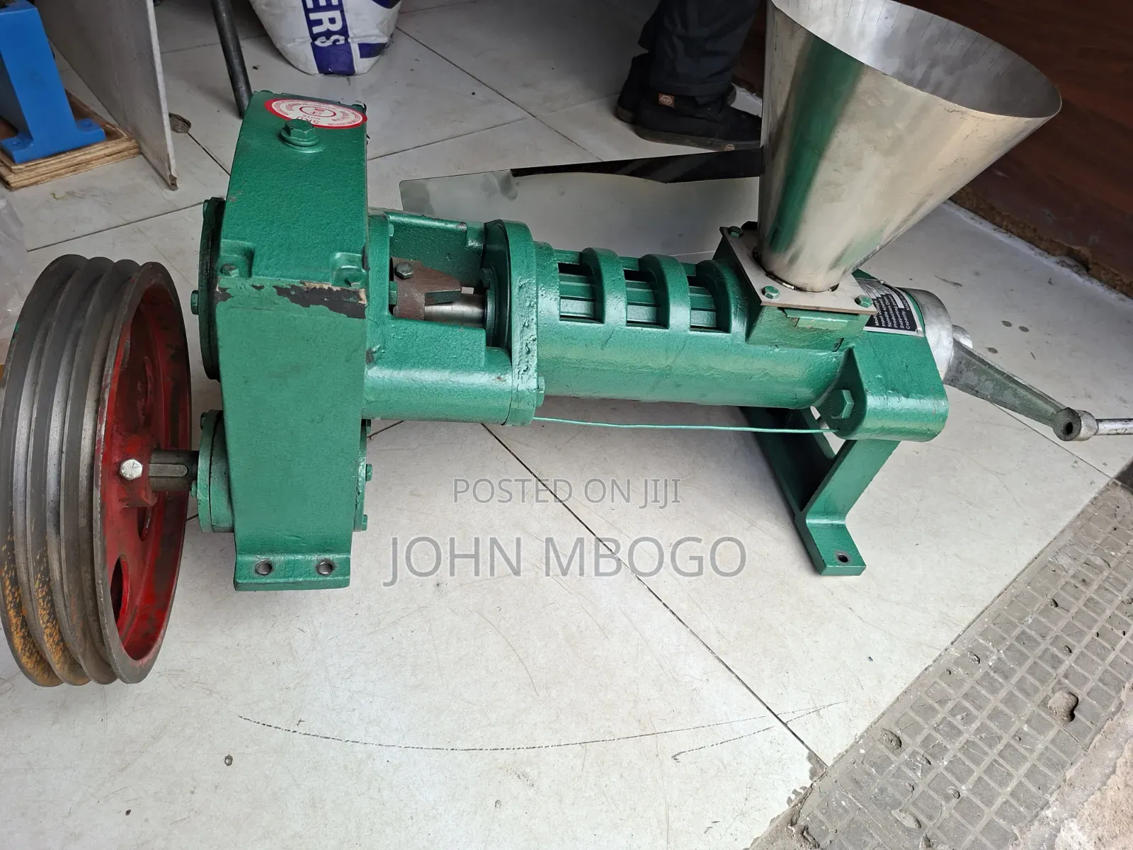 Oil Press Machine With 7.5hp Motor and Stand