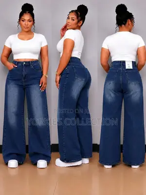 *Wide Leg Jeans 
Size 27 - 36
 at 2500