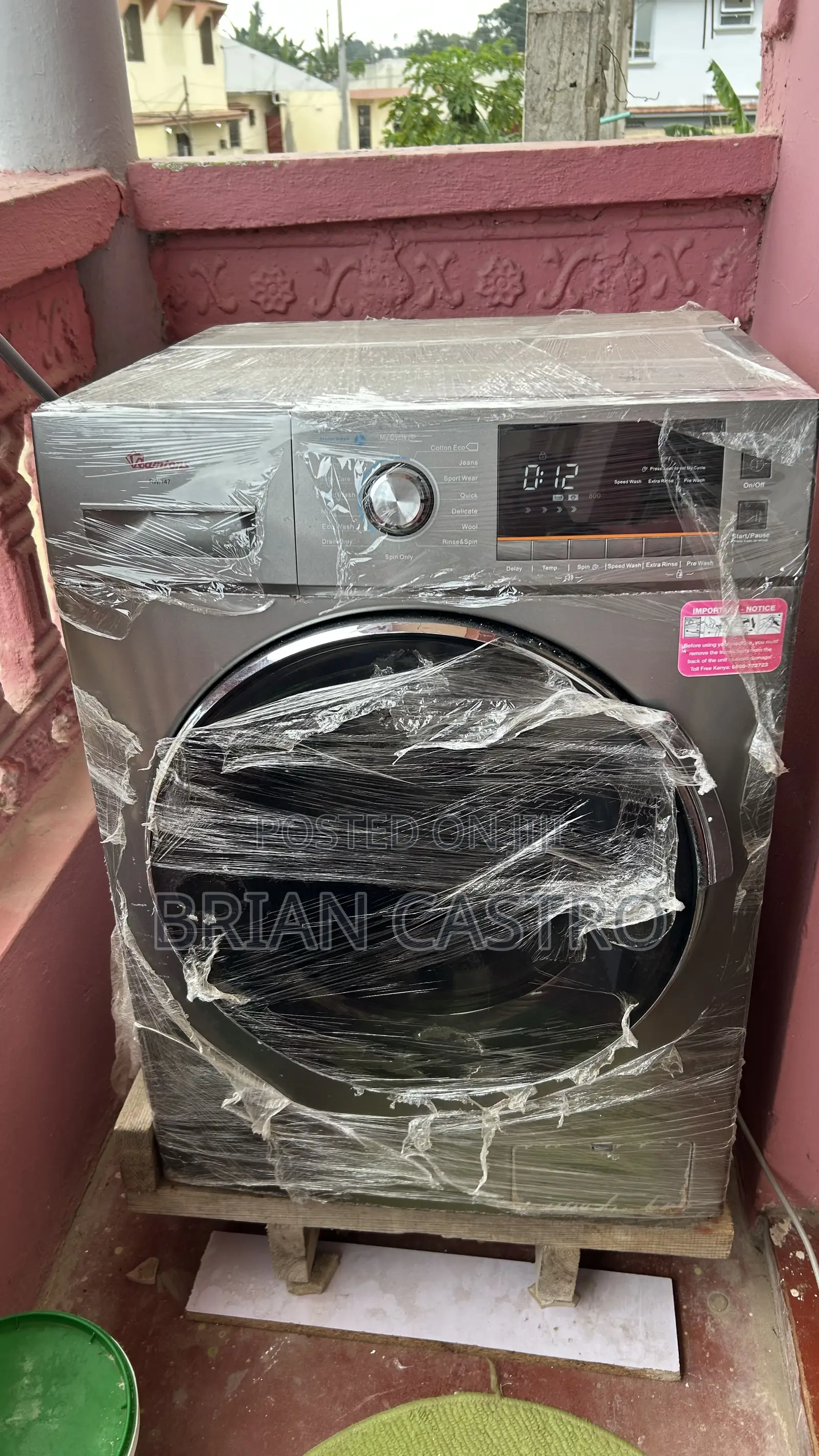 8kg Front Load Washing Machine Ramtons