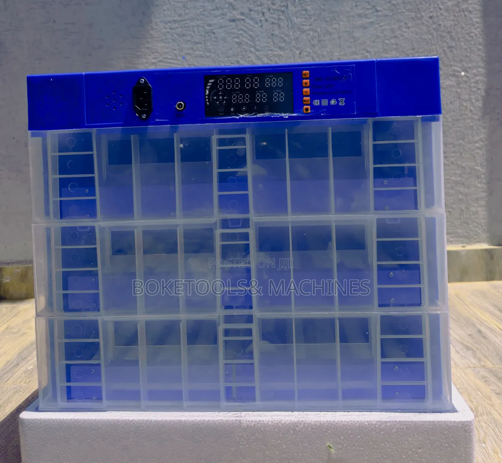 AC/DC Automatic 256 Egg Incubator Machine