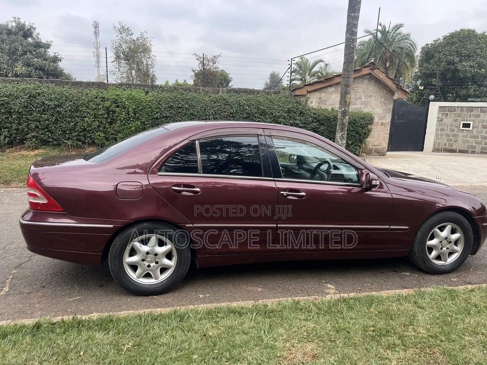 Mercedes-Benz C200 2004 Burgundy