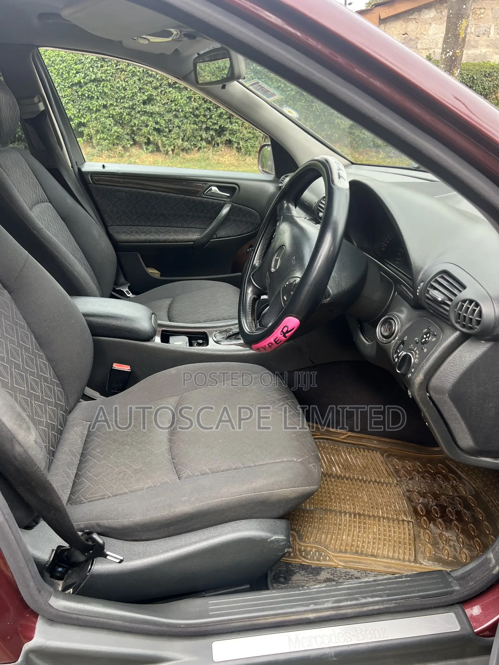 Mercedes-Benz C200 2004 Burgundy