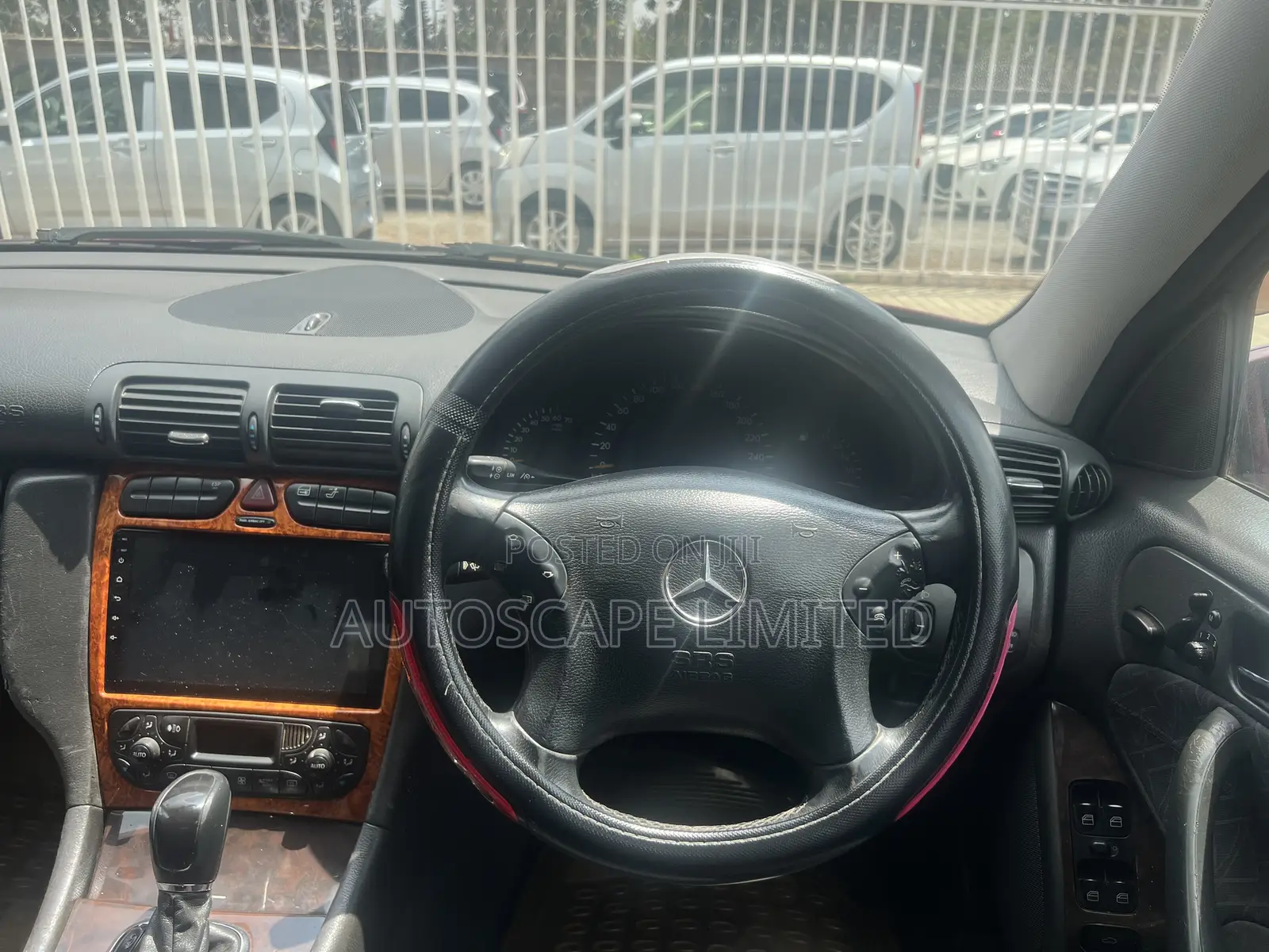 Mercedes-Benz C200 2004 Burgundy