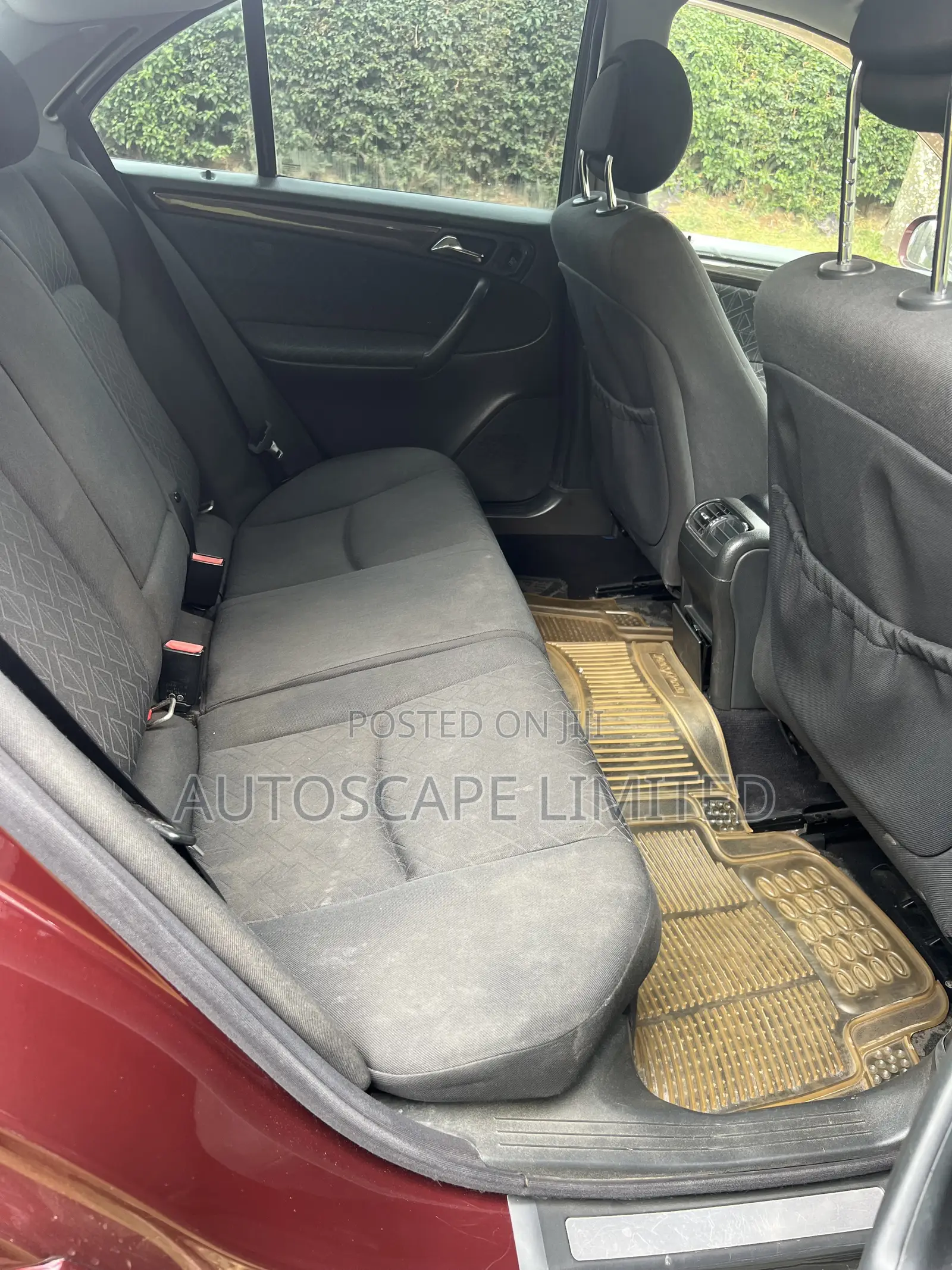 Mercedes-Benz C200 2004 Burgundy