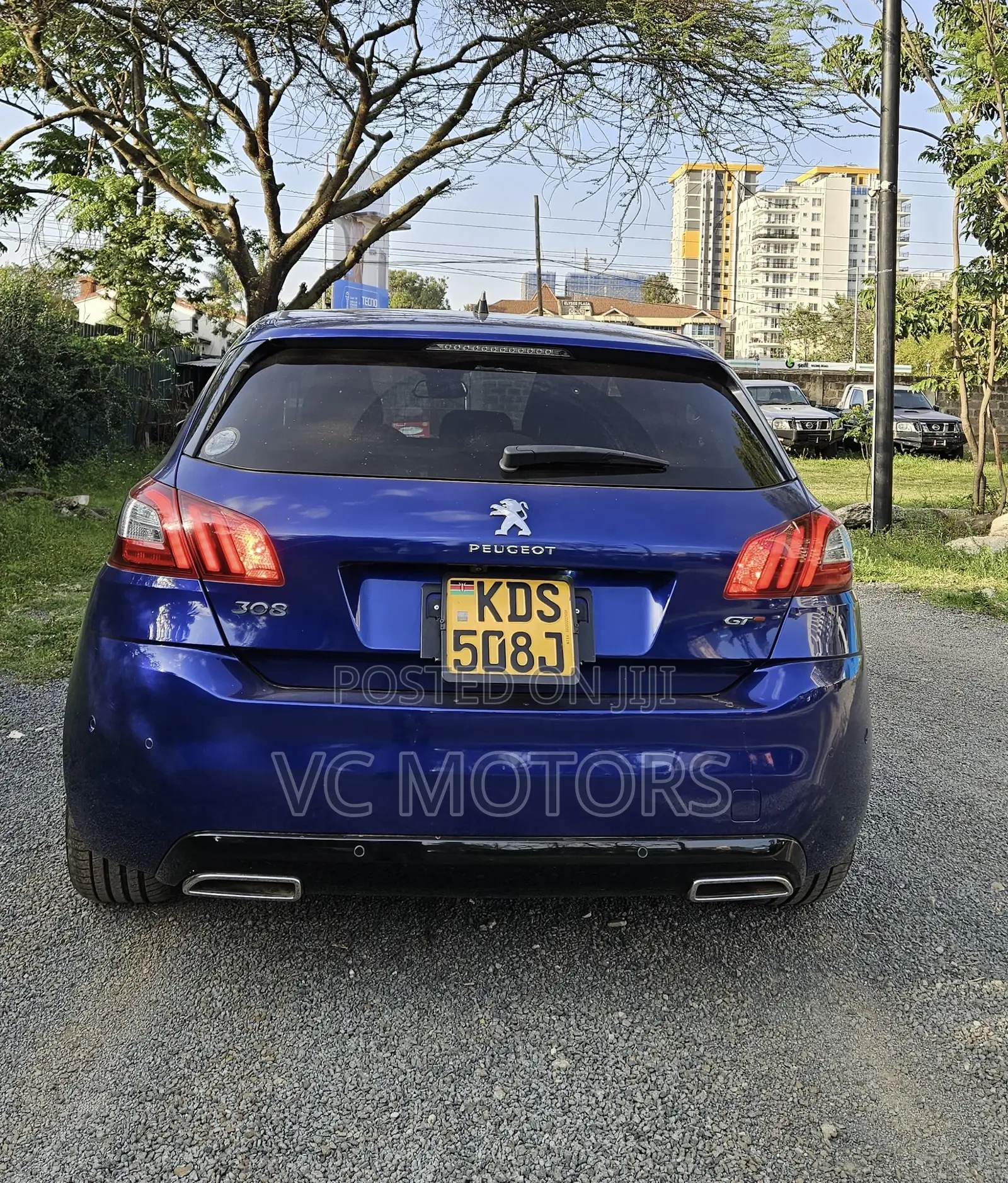 Peugeot 308 2017 Blue