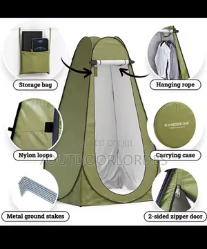 Portable Privacy Shower Toilet and Changing Tent