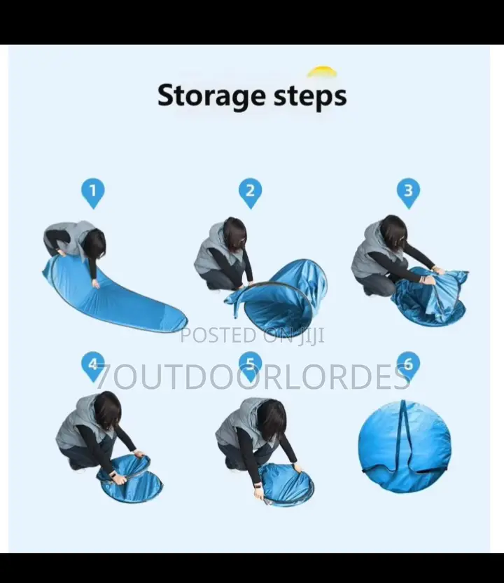 Portable Privacy Shower Toilet and Changing Tent