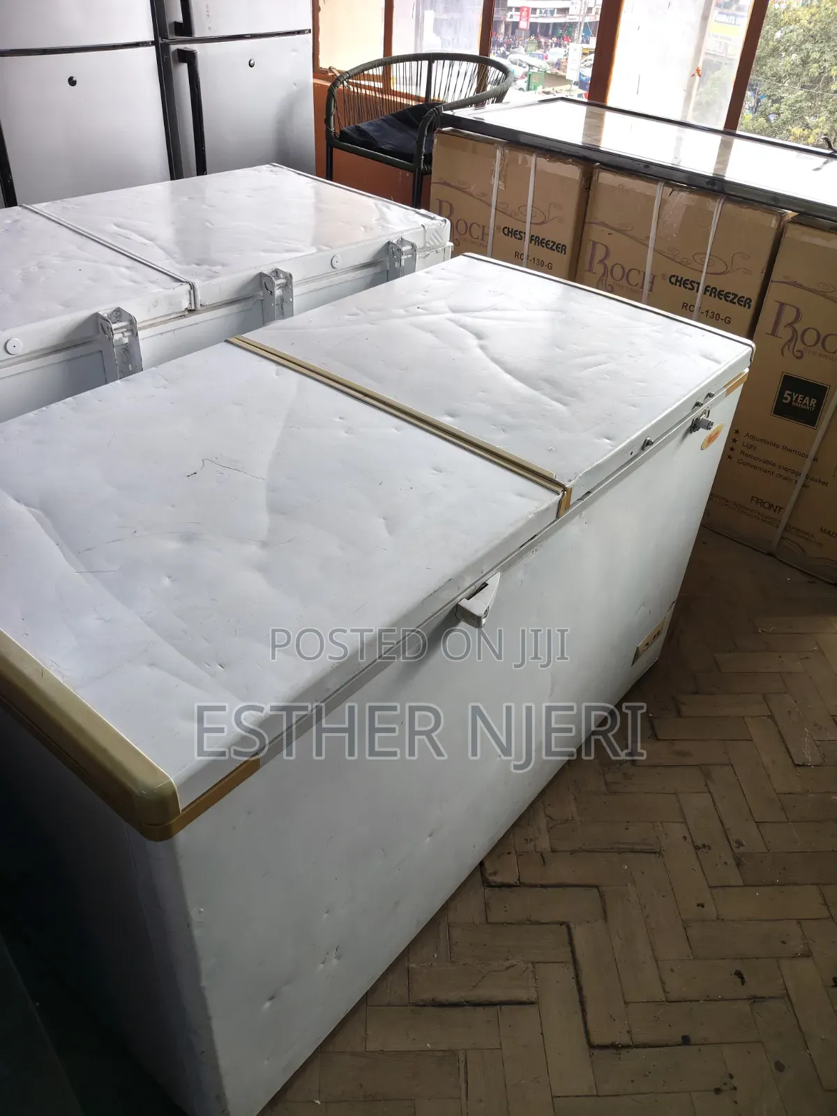 Ramtoms Freestanding Double Doors Deep Freezer