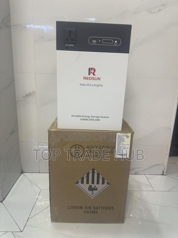 Redsun Portable Lithium-Ion Power Station 1000w + 2000Wh/2kW