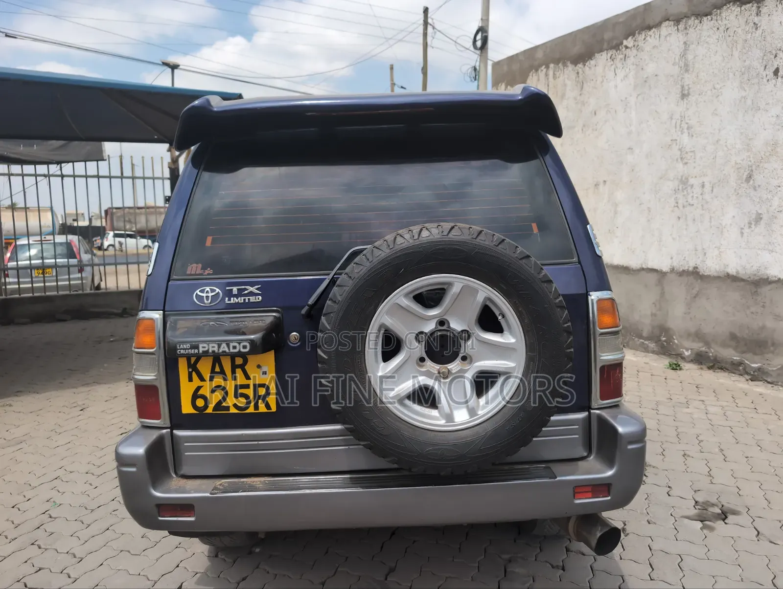 Toyota Land Cruiser 1998 Blue