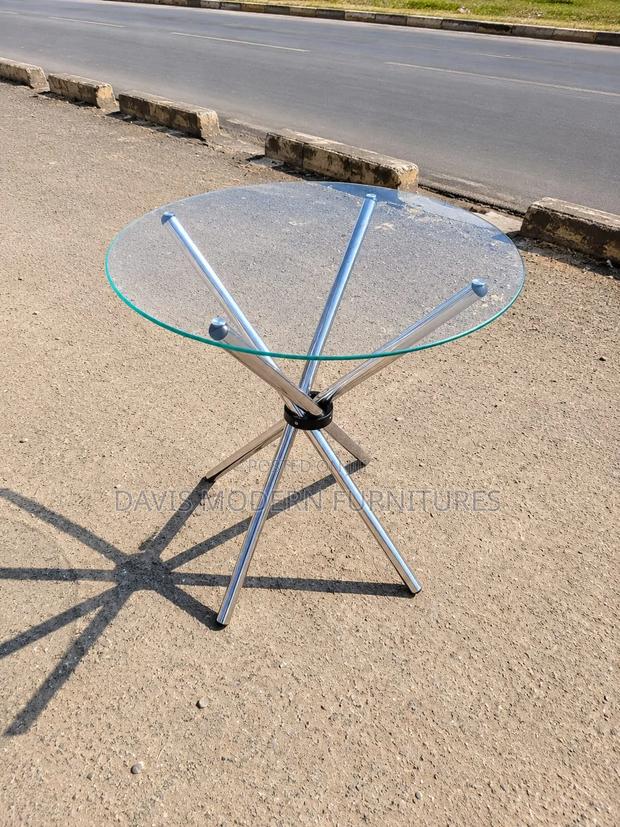 Round Glass Table - main view