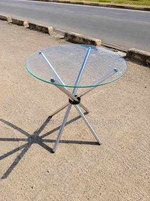 Round Glass Table