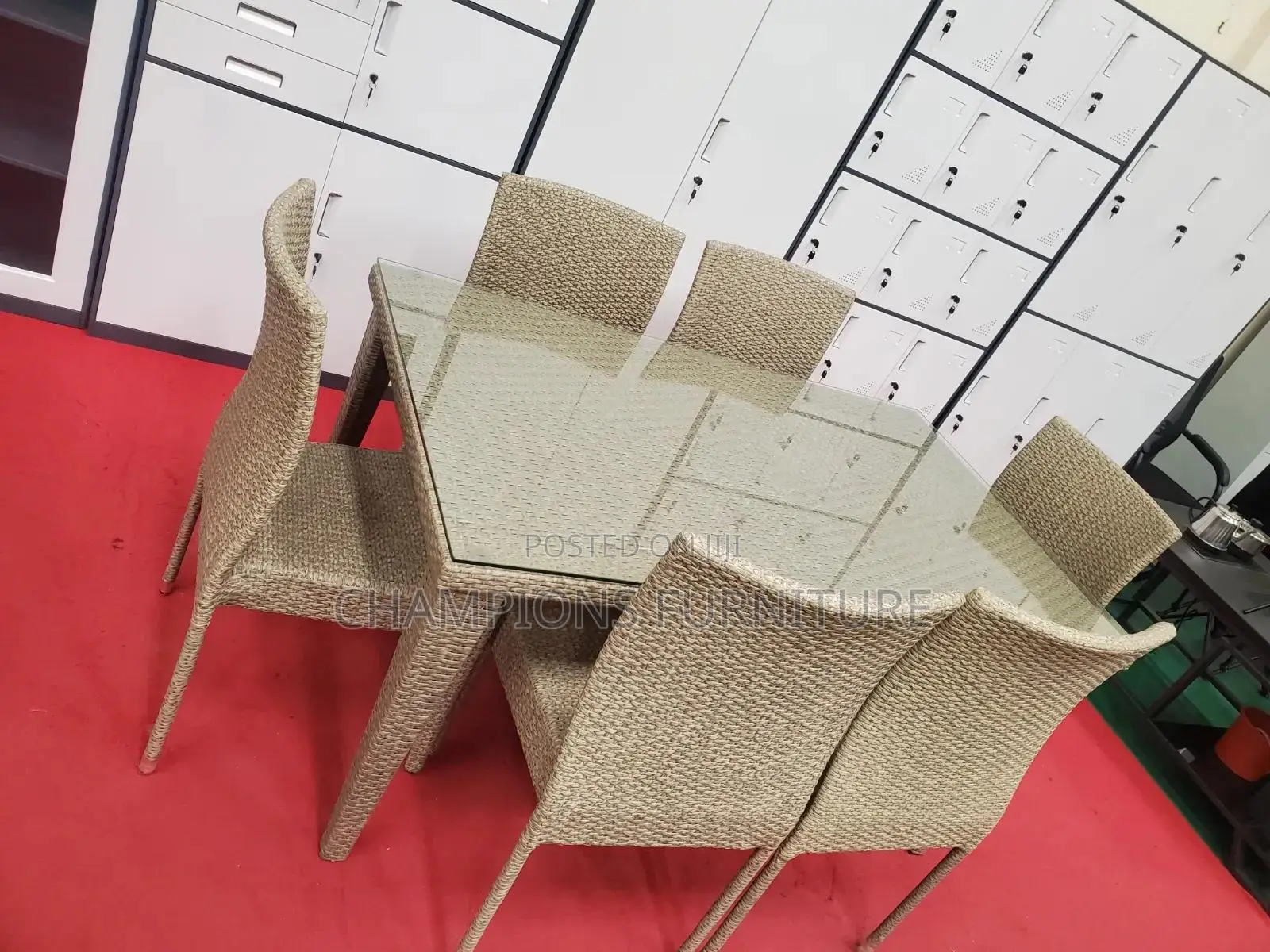 7-Piece Rattan Outdoor/Hotel Set