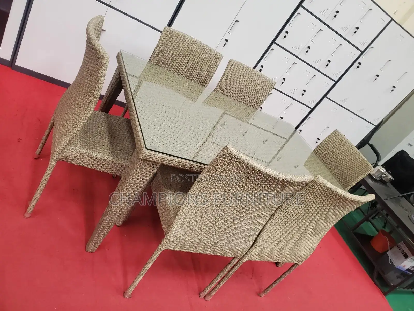 7-Piece Rattan Outdoor/Hotel Set